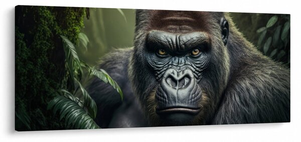Kép - Egy gorilla portréja (120x50 cm)