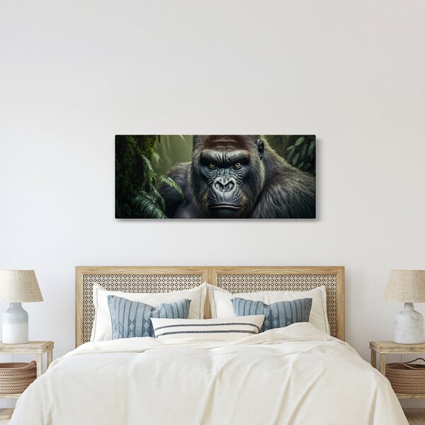 Kép - Egy gorilla portréja (120x50 cm)