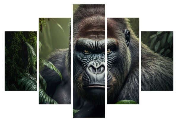 Kép - Egy gorilla portréja (150x105 cm)