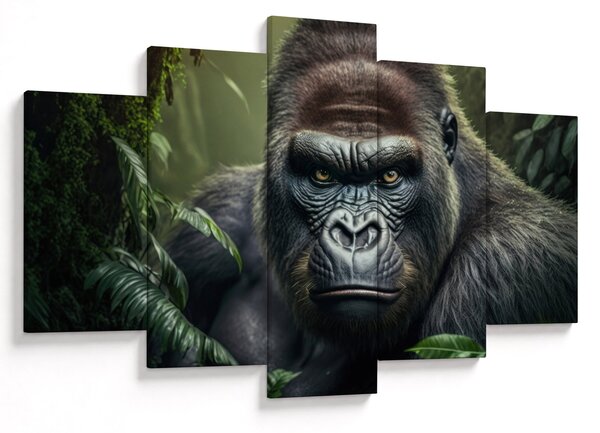 Kép - Egy gorilla portréja (150x105 cm)