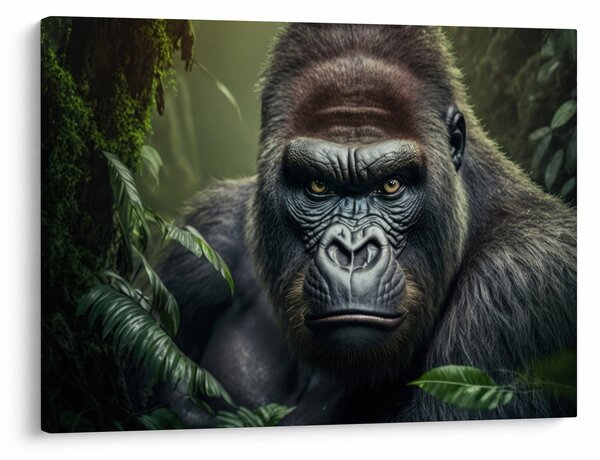 Kép - Egy gorilla portréja (70x50 cm)