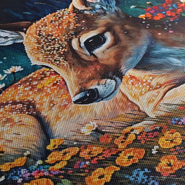 Kép - Festett szarvas (150x105 cm)