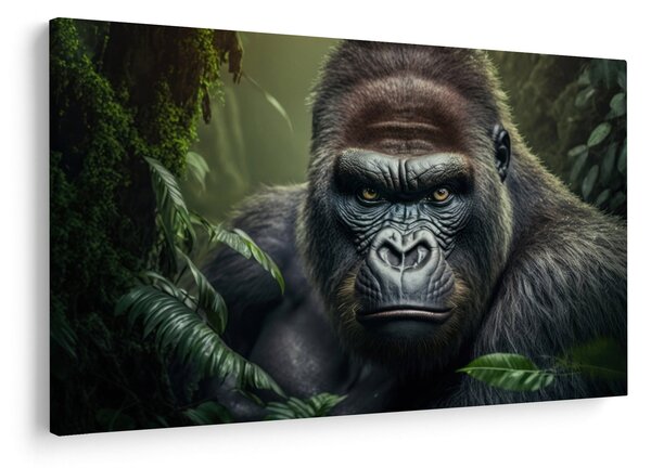 Kép - Egy gorilla portréja (90x60 cm)