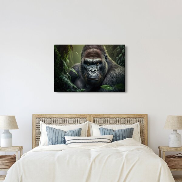 Kép - Egy gorilla portréja (90x60 cm)