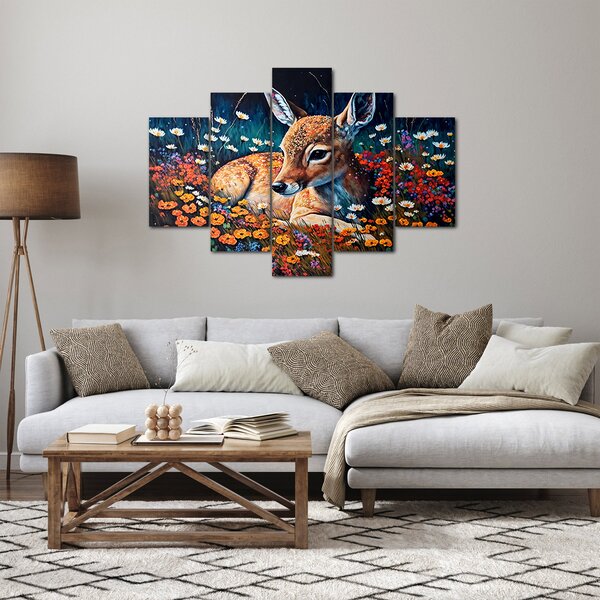 Kép - Festett szarvas (150x105 cm)