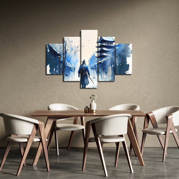 Kép - Szamuráj, akvárium (150x105 cm)