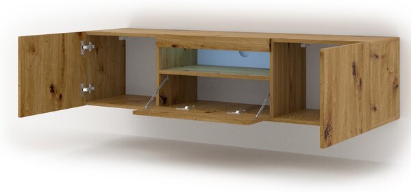 TV asztal/szekrény Aurora (artisan tölgy)