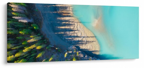 Kép - Kilátás a tóra (120x50 cm)