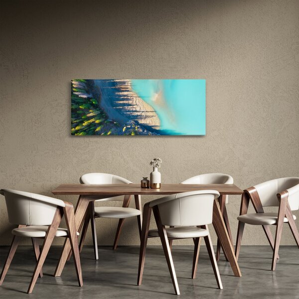 Kép - Kilátás a tóra (120x50 cm)