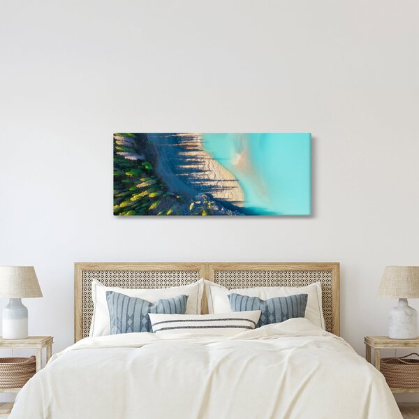 Kép - Kilátás a tóra (120x50 cm)