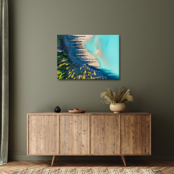 Kép - Kilátás a tóra (70x50 cm)