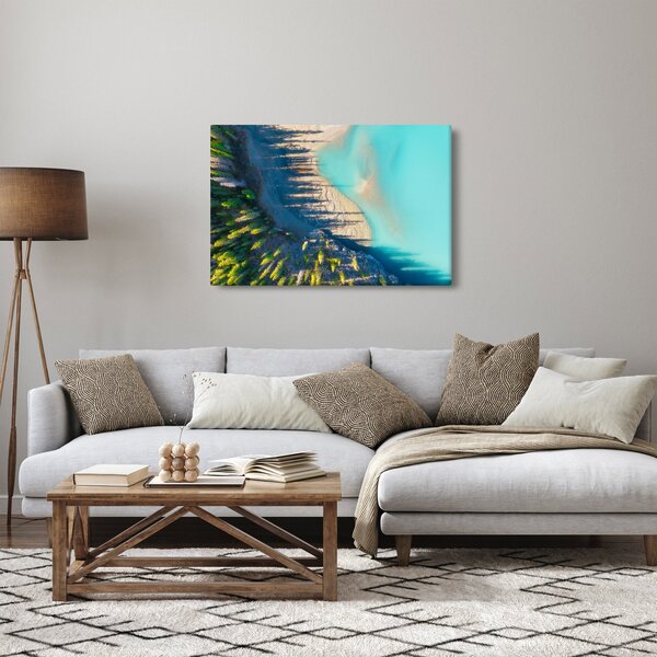 Kép - Kilátás a tóra (90x60 cm)