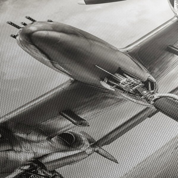 Kép - Warbird (120x50 cm)