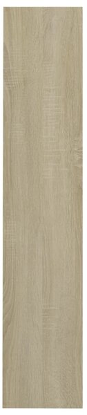 2 db sonoma-tölgy fali cipősszekrény 60 x 18 x 90 cm
