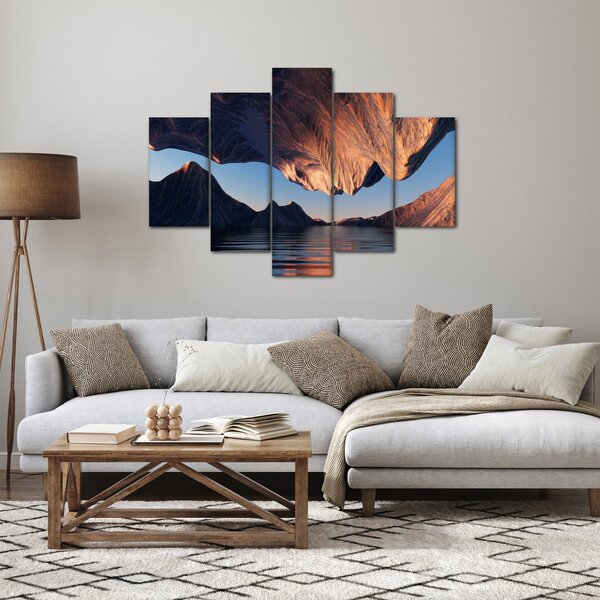 Kép - 3D sziklák (150x105 cm)