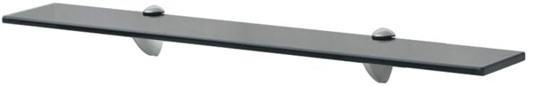 2 db lebegő üvegpolc 70 x 10 cm 8 mm