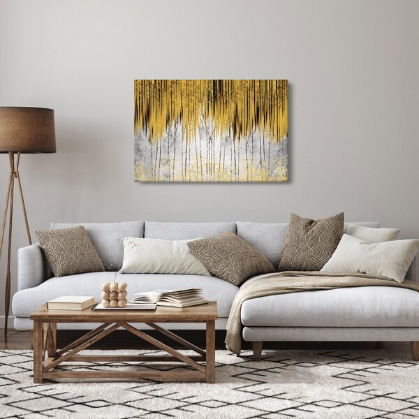 Kép - Arany vonalak (90x60 cm)