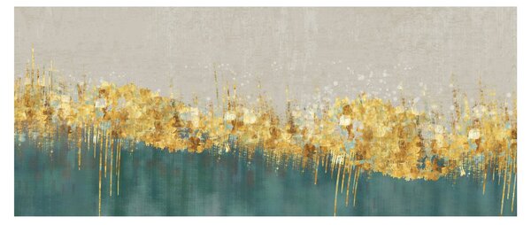 Kép - Textúra arany díszítéssel (120x50 cm)