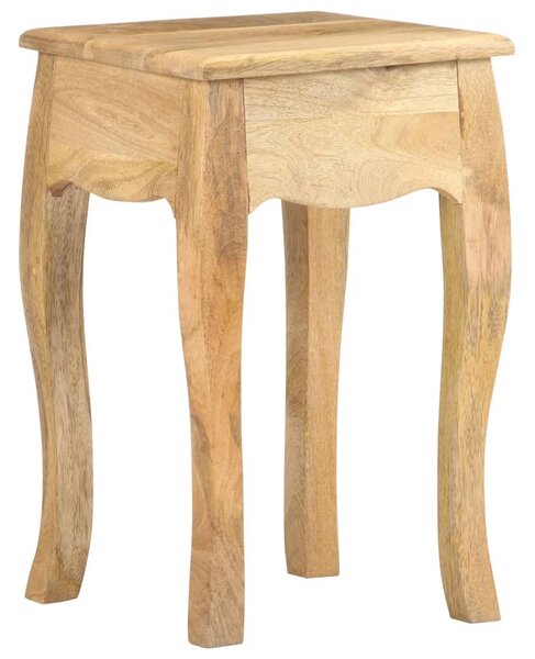 Tömör mangófa éjjeliszekrény 28 x 28 x 46 cm