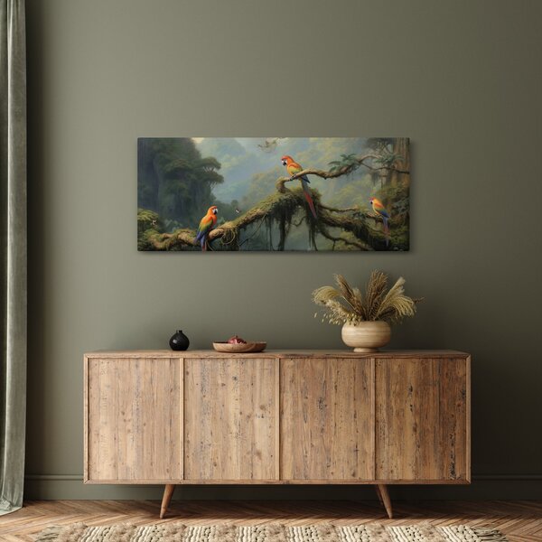 Kép - Trópusi erdő (120x50 cm)