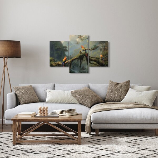 Kép - Trópusi erdő (90x60 cm)