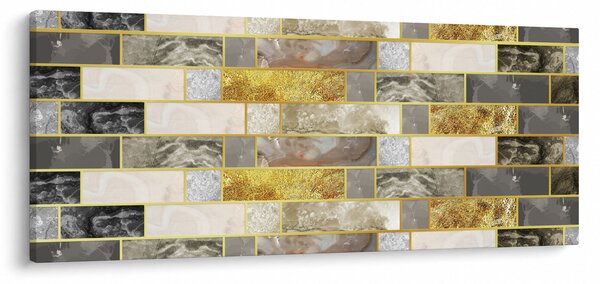 Kép - Dekoráció textúrákkal (120x50 cm)