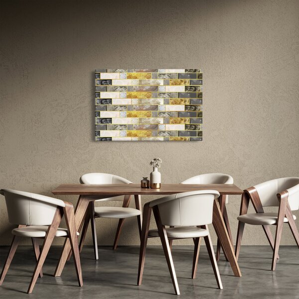 Kép - Dekoráció textúrákkal (90x60 cm)