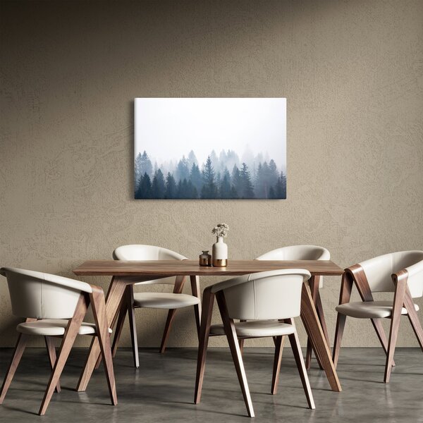 Kép - Ködös erdő (90x60 cm)