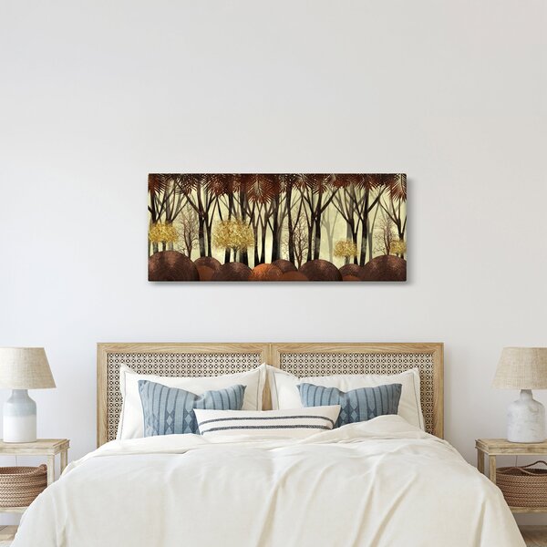Kép - Dekoratív erdő (120x50 cm)