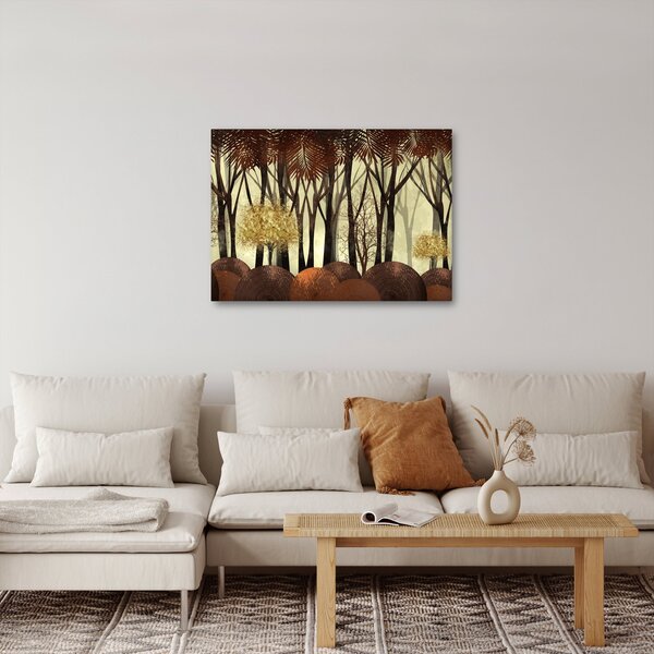 Kép - Dekoratív erdő (70x50 cm)