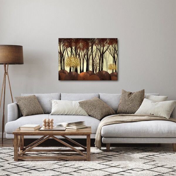 Kép - Dekoratív erdő (70x50 cm)