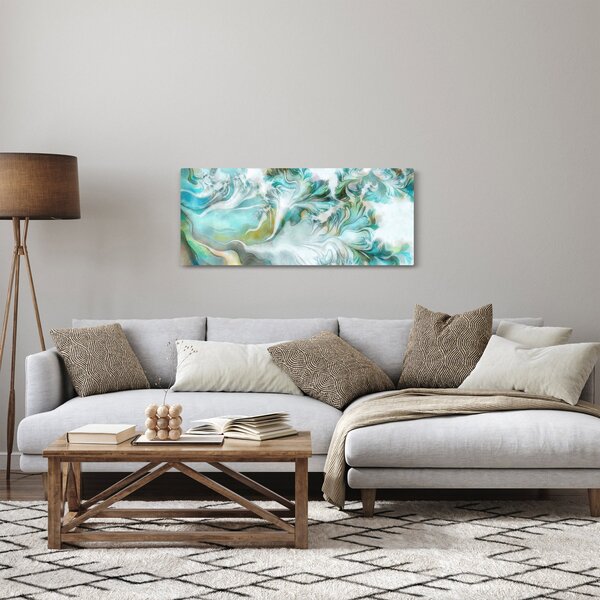Kép - Absztrakt minták festése (120x50 cm)