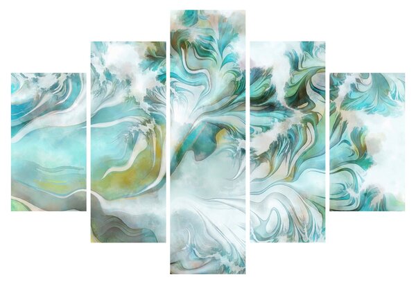 Kép - Absztrakt minták festése (150x105 cm)