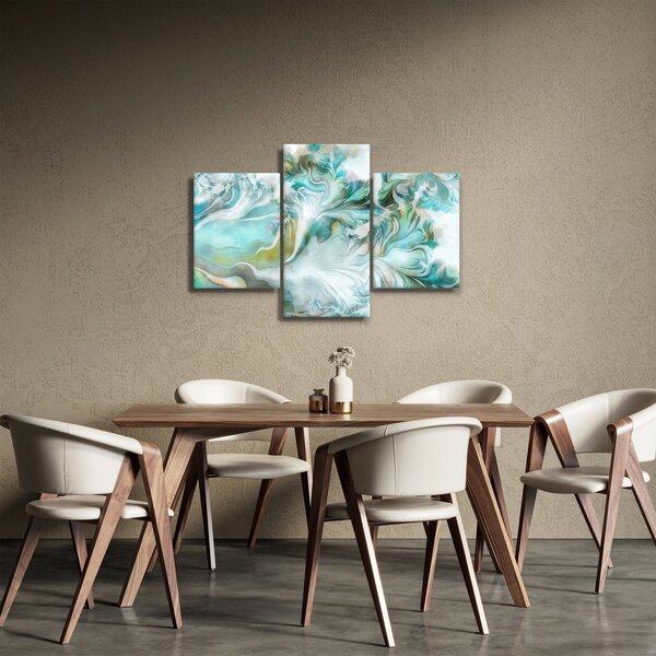 Kép - Absztrakt minták festése (90x60 cm)