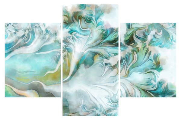 Kép - Absztrakt minták festése (90x60 cm)