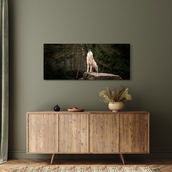 Kép - A farkas üvöltése (120x50 cm)