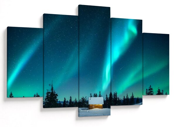 Kép - Aurora Borealis (150x105 cm)