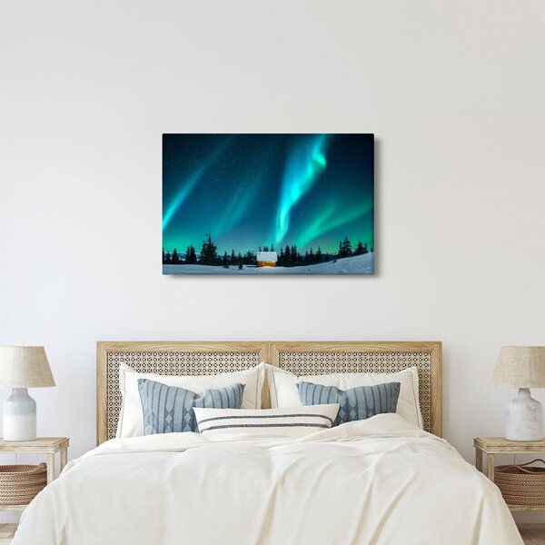 Kép - Aurora Borealis (90x60 cm)
