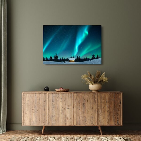 Kép - Aurora Borealis (90x60 cm)