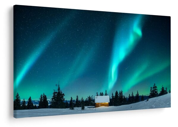 Kép - Aurora Borealis (90x60 cm)