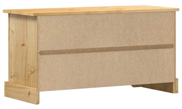 Corona tömör fenyőfa TV-szekrény 100 x 40 x 52 cm