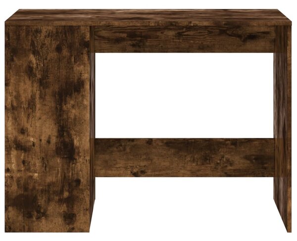 Füstös tölgy színű szerelt fa íróasztal 102x50x75 cm