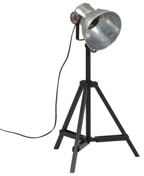 Vintage ezüst állólámpa 25 W 35x35x65/95 cm E27