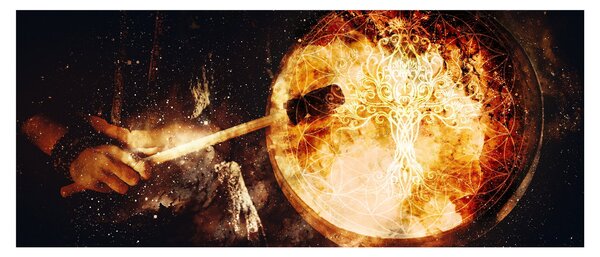 Kép - Sámándob (120x50 cm)