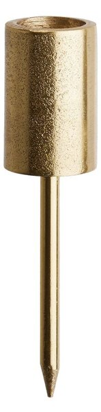 ADVENT koszorúba szúrható gyertyatartó, arany 12cm, 4 db-os készlet