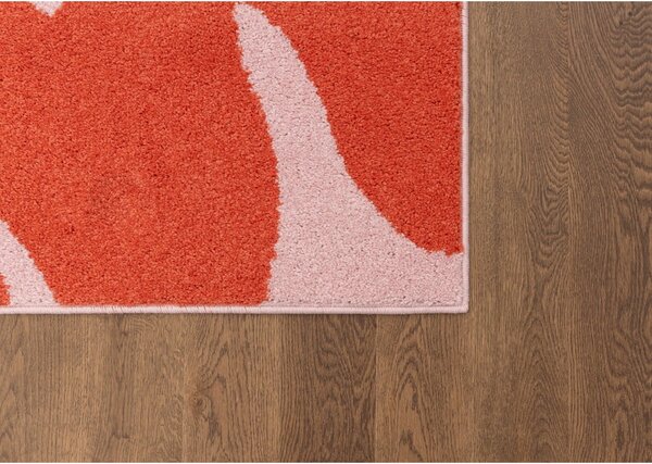 Piros-rózsaszín gyerek szőnyeg 160x230 cm Hugsy Coral – FD