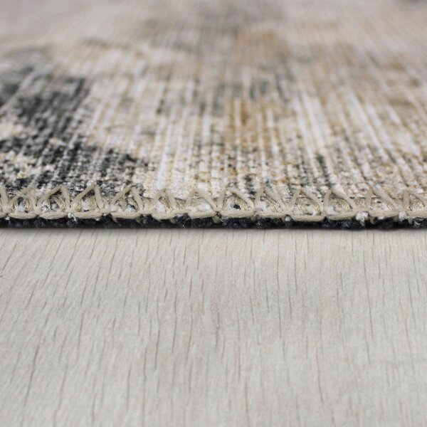 Szürkésbézs mosható szőnyeg 152x230 cm Lila Abstract – Flair Rugs