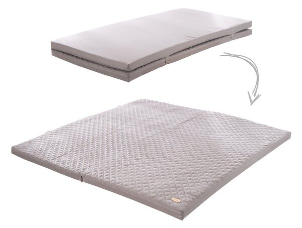 Sötétszürke játszószőnyeg 120x120 cm Style – Roba