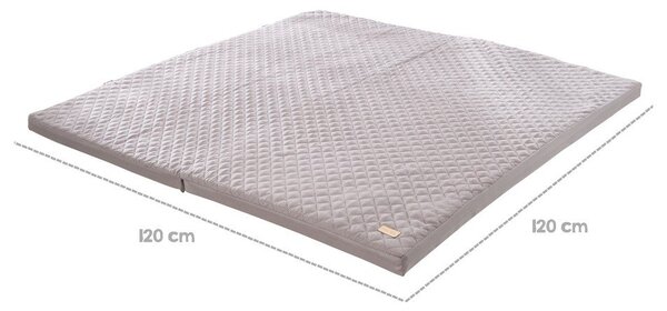 Sötétszürke játszószőnyeg 120x120 cm Style – Roba
