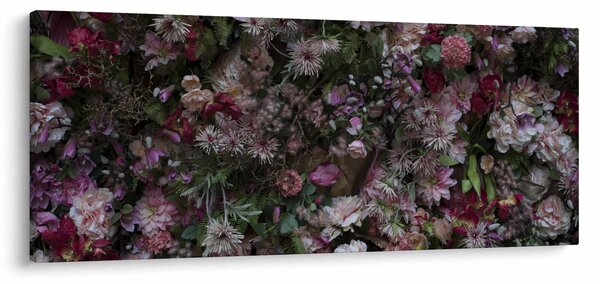 Kép - Virágfal (120x50 cm)